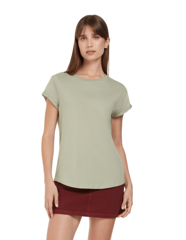 EPF-EP16-Women's Rolled Sleeve T-shirt